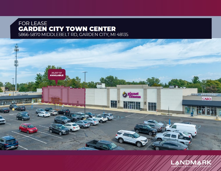 5866-5870 Middlebelt Rd, Garden City, MI for lease - Building Photo - Image 2 of 9
