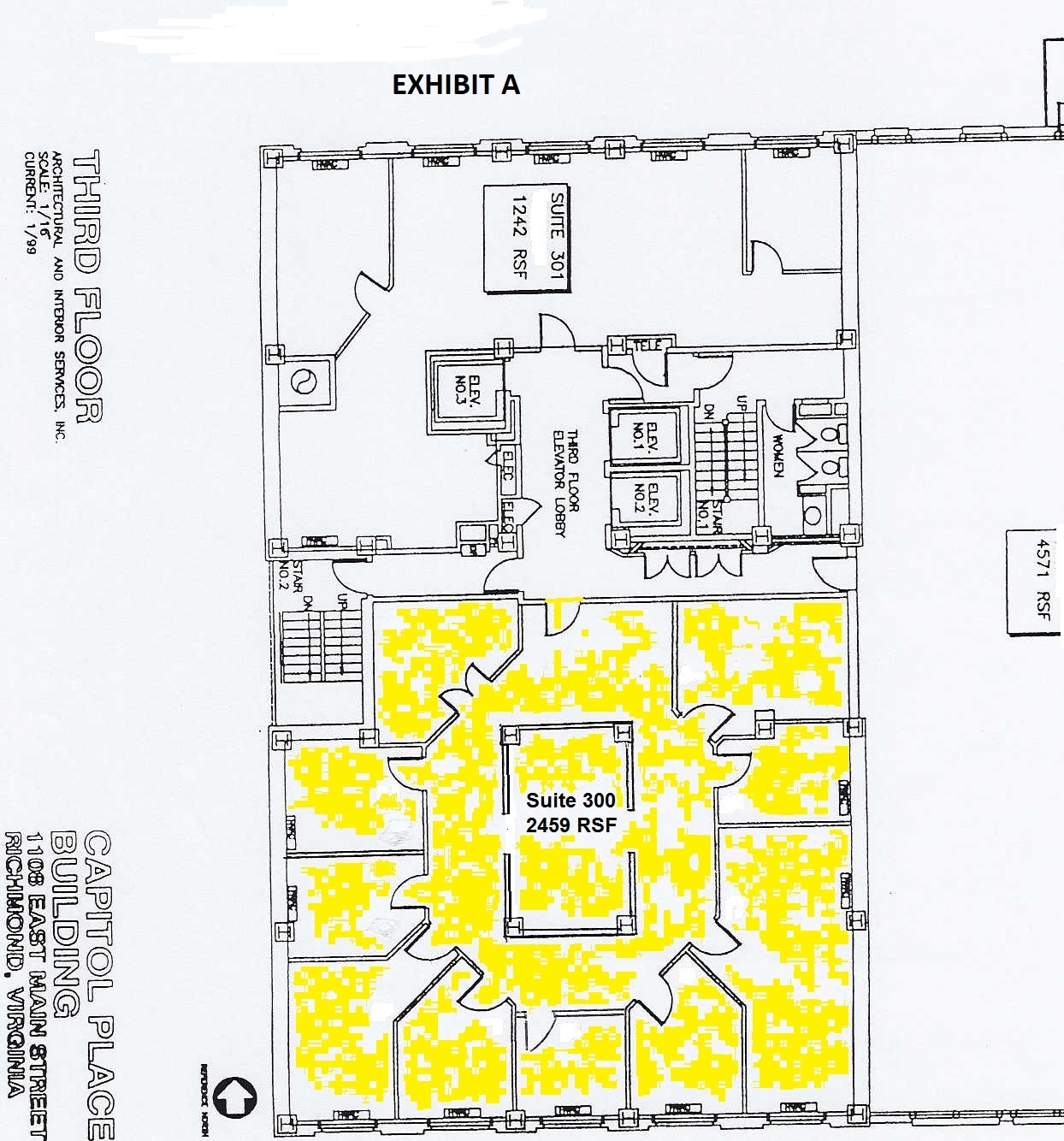 1108 E Main St, Richmond, VA for lease Floor Plan- Image 1 of 1