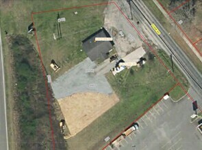 528 Fork Rd, Norwood, NC - Aerial map view