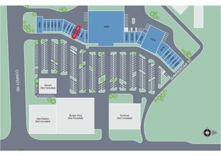 4550-4666 Kirkman Rd, Orlando, FL à louer Plan de site- Image 1 de 1