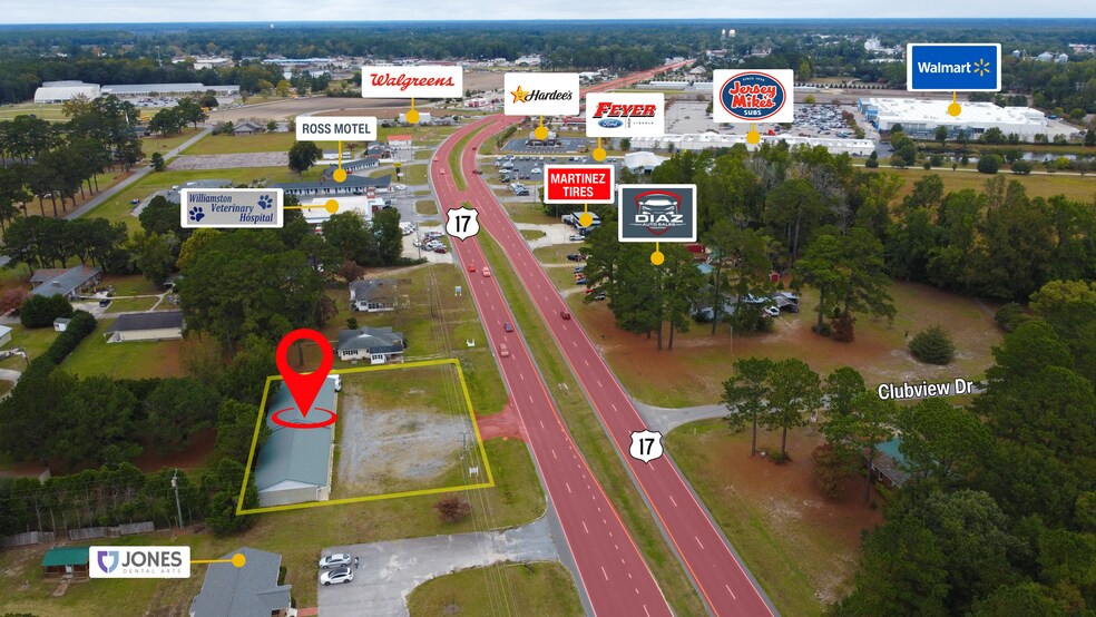 1886 US HWY 17, Williamston, NC à vendre - Photo du bâtiment - Image 3 de 23