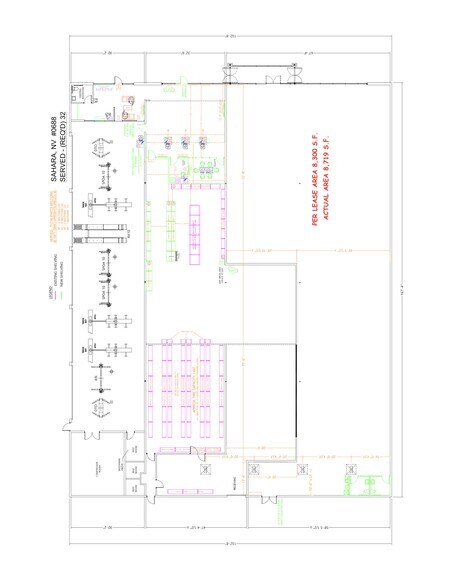 637 E Sahara Ave, Las Vegas, NV à louer - Plan de site - Image 1 de 3