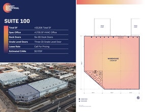 748 W Sunset Rd, Henderson, NV à louer Plan d’étage- Image 1 de 1
