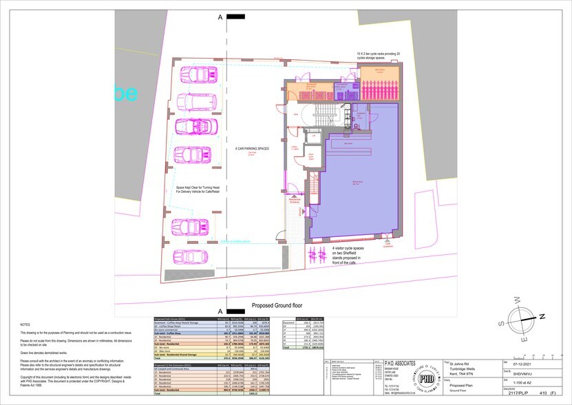 5 St Johns Rd, Tunbridge Wells for sale - Site Plan - Image 3 of 4