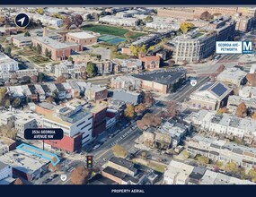 3534 Georgia Ave NW, Washington, DC - AERIAL  map view