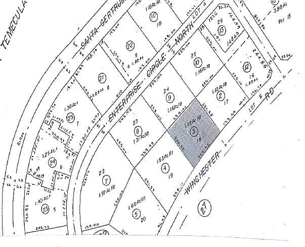 41707 Winchester Rd, Temecula, CA à vendre - Plan cadastral - Image 2 de 6