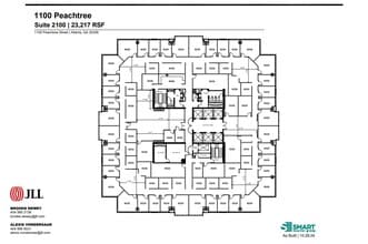 1100 Peachtree St NE, Atlanta, GA for lease Floor Plan- Image 1 of 1