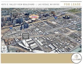 4375 S Valley View Blvd, Las Vegas, NV - AÉRIEN  Vue de la carte