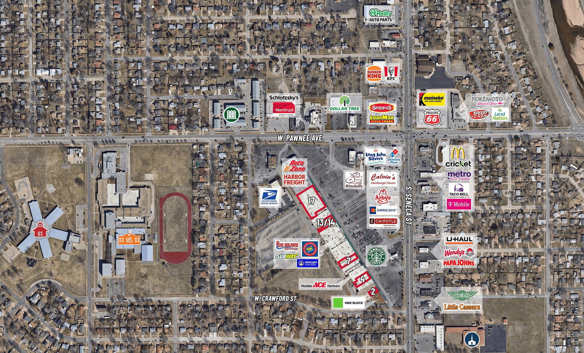 2401-2565 S Seneca St, Wichita, KS for lease Primary Photo- Image 1 of 3