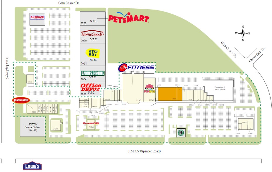 15420-15626 Fm 529 Rd, Houston, TX à louer - Photo du bâtiment - Image 2 de 7