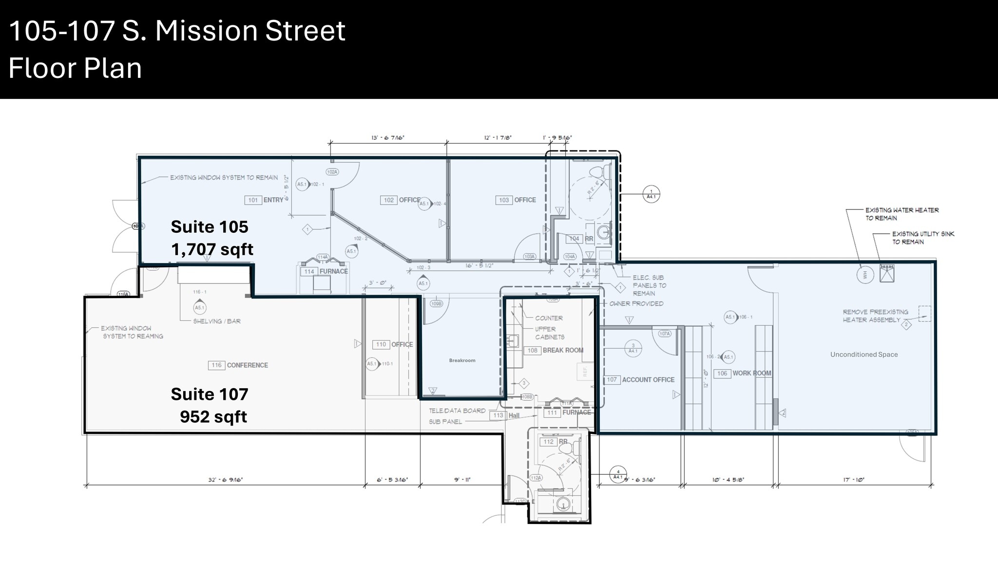 101-111 S Mission Ave, Wenatchee, WA for lease Site Plan- Image 1 of 1