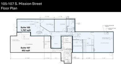 101-111 S Mission Ave, Wenatchee, WA for lease Site Plan- Image 1 of 1