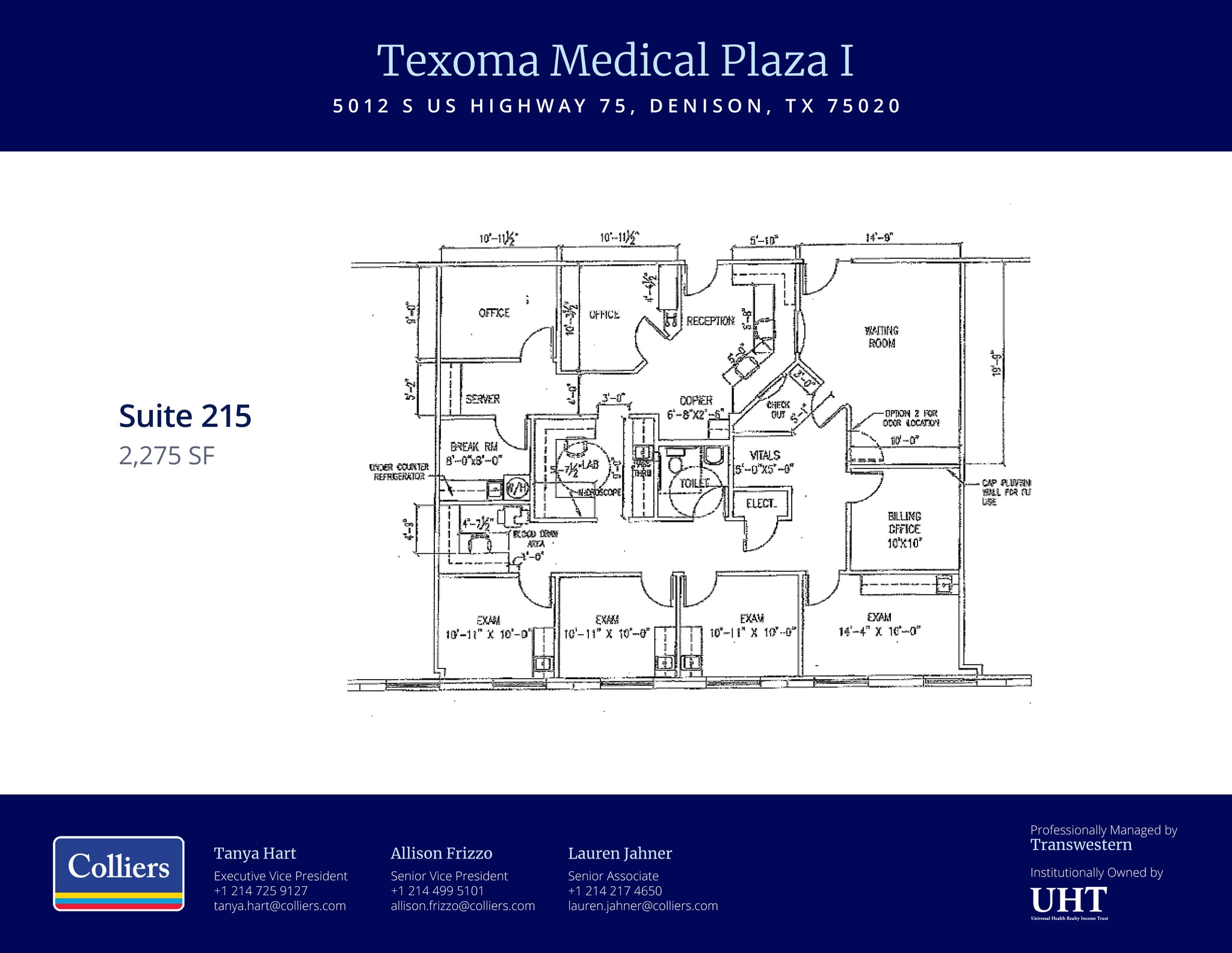 5012 S US Highway 75, Denison, TX for lease Floor Plan- Image 1 of 1