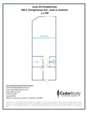 940 E Orangethorpe Ave, Anaheim, CA for lease Site Plan- Image 1 of 1
