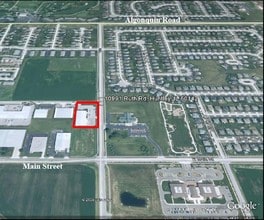 10991-10995 Ruth Rd, Huntley, IL - AERIAL  map view