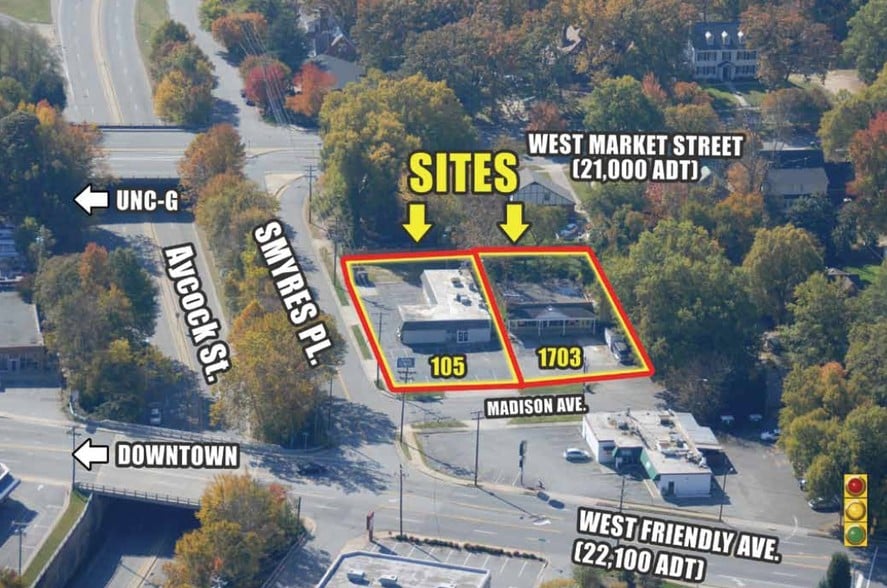 105 Smyres Pl, Greensboro, NC for lease - Building Photo - Image 2 of 8