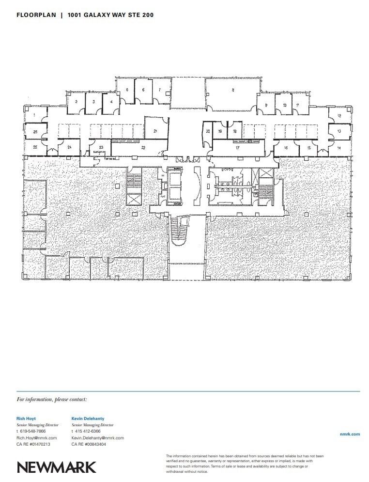 1001 Galaxy Way, Concord, CA for lease Floor Plan- Image 1 of 1