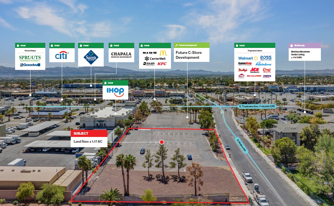 3210 E Tropicana Ave, Las Vegas, NV for sale Primary Photo- Image 1 of 2