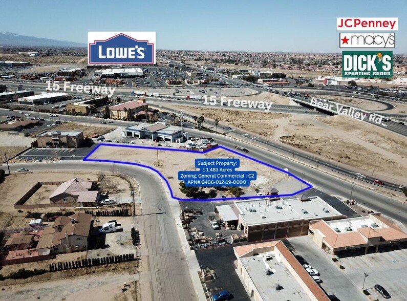 Mariposa Rd & I-15, Hesperia, CA for sale - Building Photo - Image 2 of 9