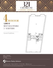 321 Columbus Ave, Boston, MA for lease Floor Plan- Image 2 of 7