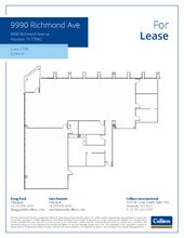 9990 Richmond Ave, Houston, TX for lease Floor Plan- Image 2 of 2