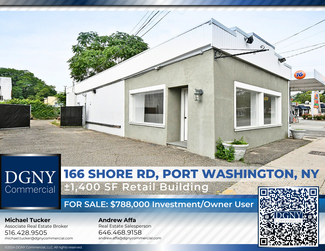 Plus de détails pour 166 Shore Rd, Port Washington, NY - Vente au détail à vendre