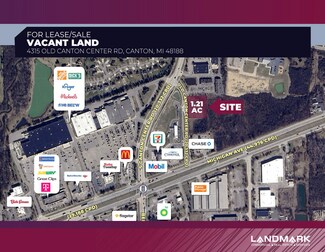 Plus de détails pour 4315 Old Canton Center Rd, Canton, MI - Terrain à louer