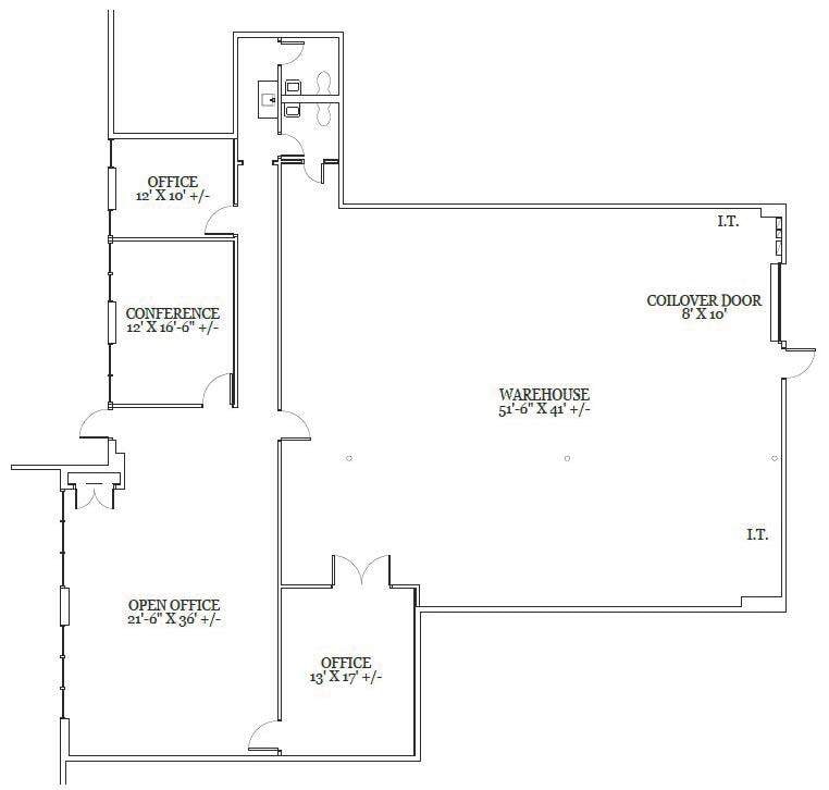 3212-3214 Belt Line Rd, Farmers Branch, TX à louer Plan d’étage- Image 1 de 1