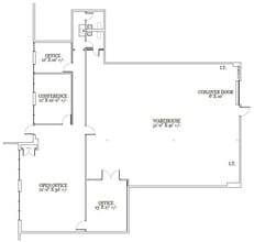 3212-3214 Belt Line Rd, Farmers Branch, TX à louer Plan d’étage- Image 1 de 1