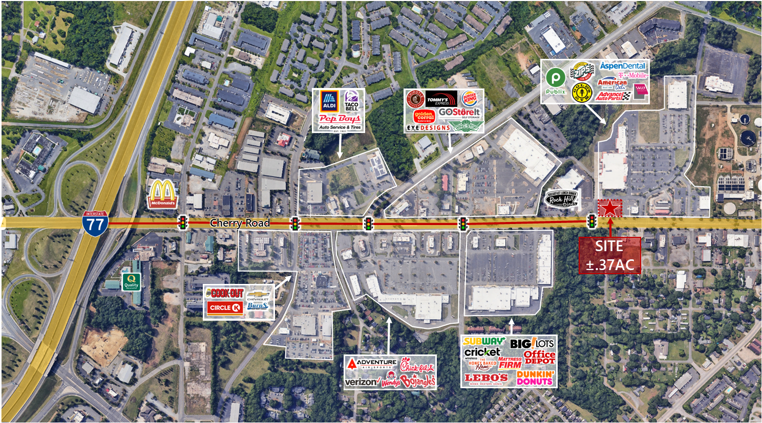 2300 Cherry Rd, Rock Hill, SC for lease Building Photo- Image 1 of 2