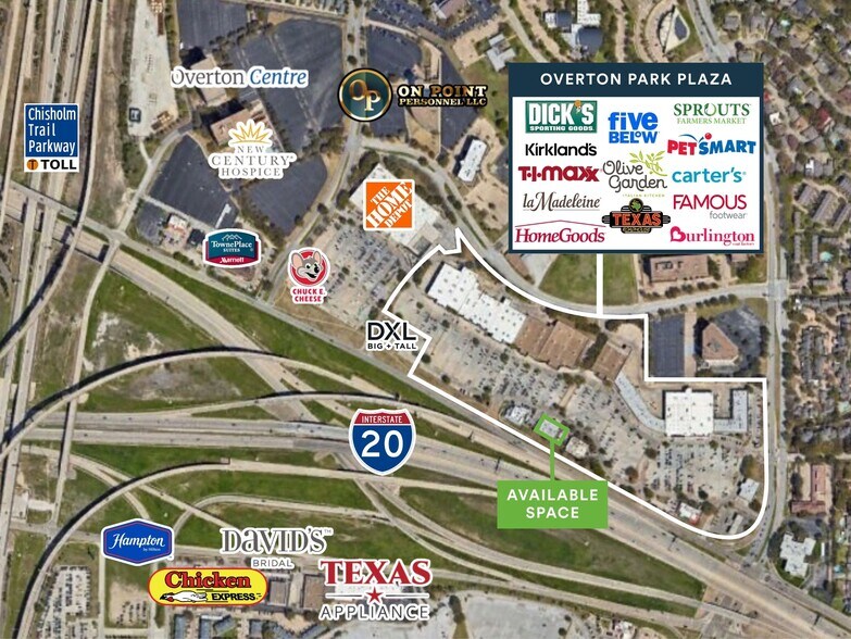 4710-4714 SW Loop 820, Fort Worth, TX à louer - Photo du bâtiment - Image 2 de 7