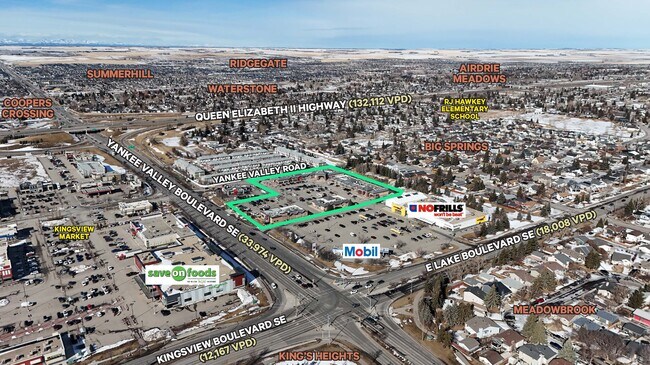 Plus de détails pour 960 Yankee Valley Blvd SE, Airdrie, AB - Commerce de détail à louer
