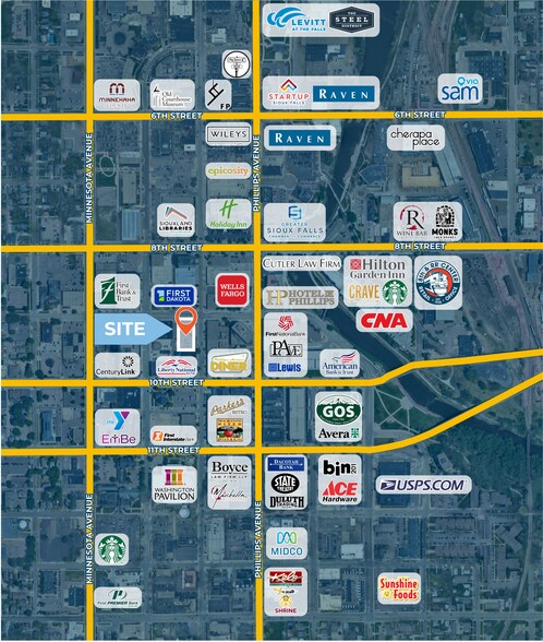 101 S Main Ave, Sioux Falls, SD à vendre - Photo du bâtiment - Image 2 de 4