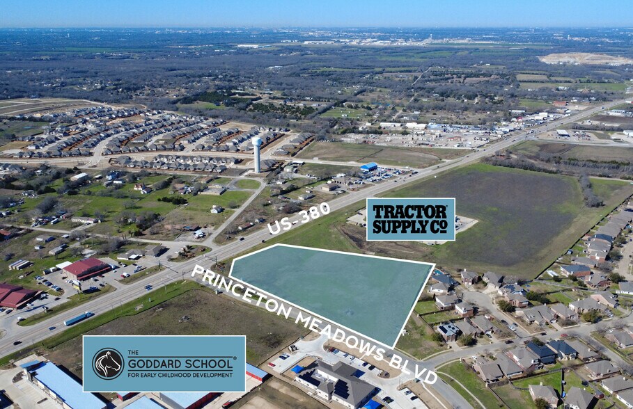 NWC US Hwy 380 & Princeton Meadows Blvd, Princeton, TX à vendre - Autre - Image 2 de 4