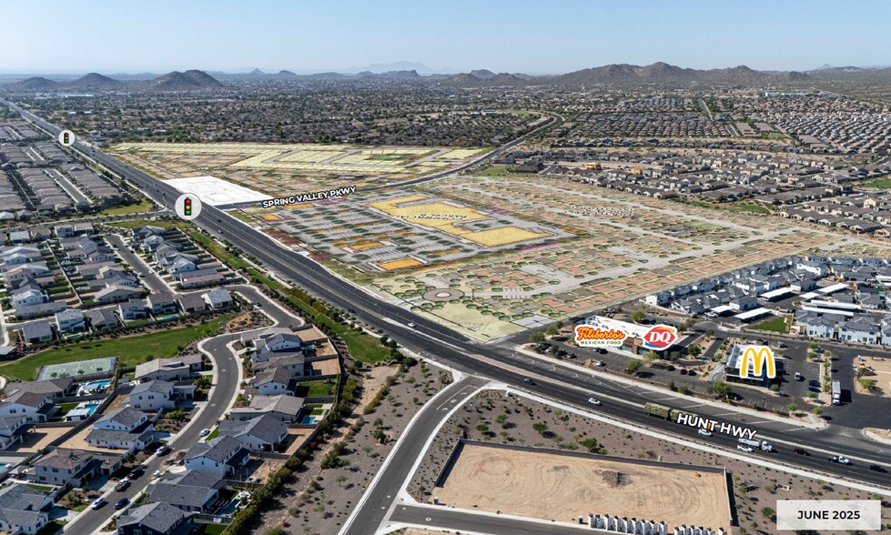 SWC Hunt Hwy & Spring Valley, Queen Creek, AZ à louer - Photo du bâtiment - Image 2 de 6