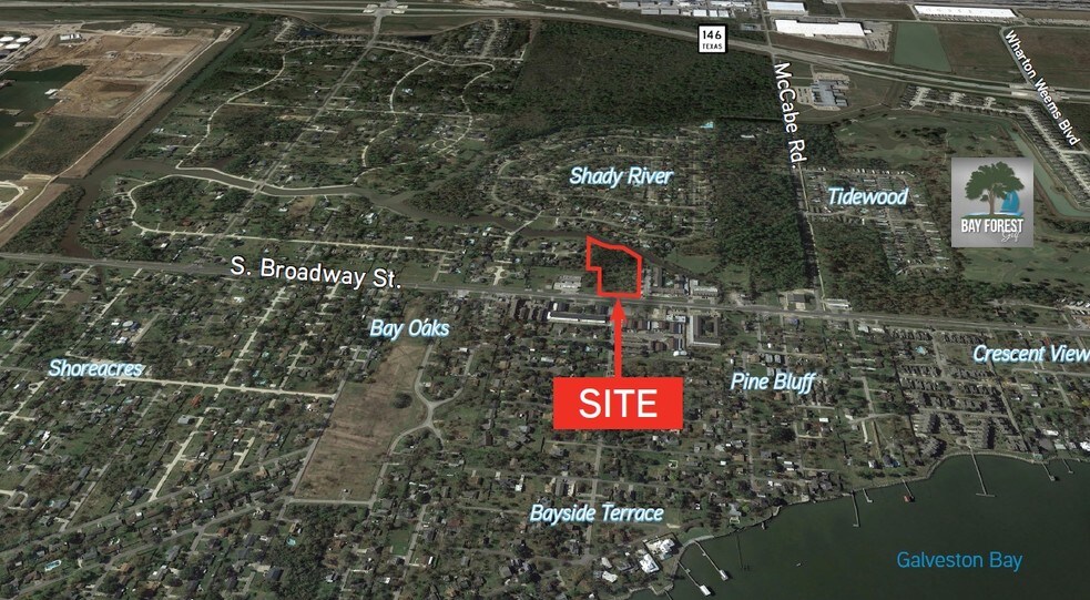 3104 Old Highway 146 S, La Porte, TX à louer - Aérien - Image 2 de 7