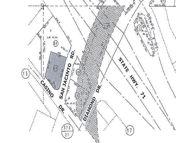 265 San Jacinto River Rd, Lake Elsinore, CA for lease - Plat Map - Image 2 of 5