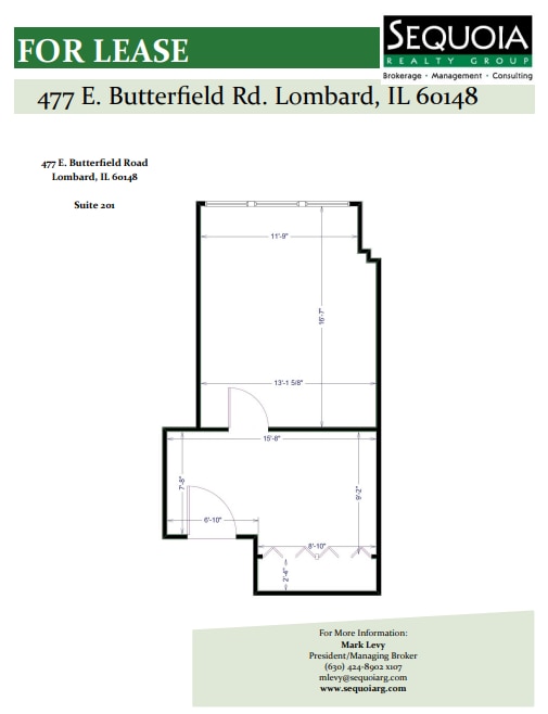477 E Butterfield Rd, Lombard, IL for lease Floor Plan- Image 1 of 1