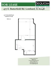 477 E Butterfield Rd, Lombard, IL for lease Floor Plan- Image 1 of 1