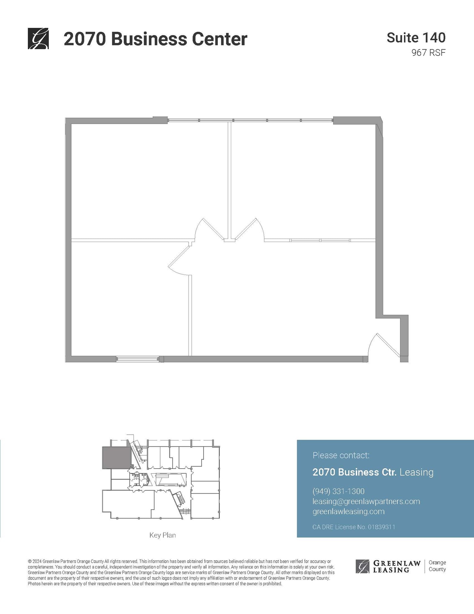 2062 Business Center Dr, Irvine, CA for lease Floor Plan- Image 1 of 1