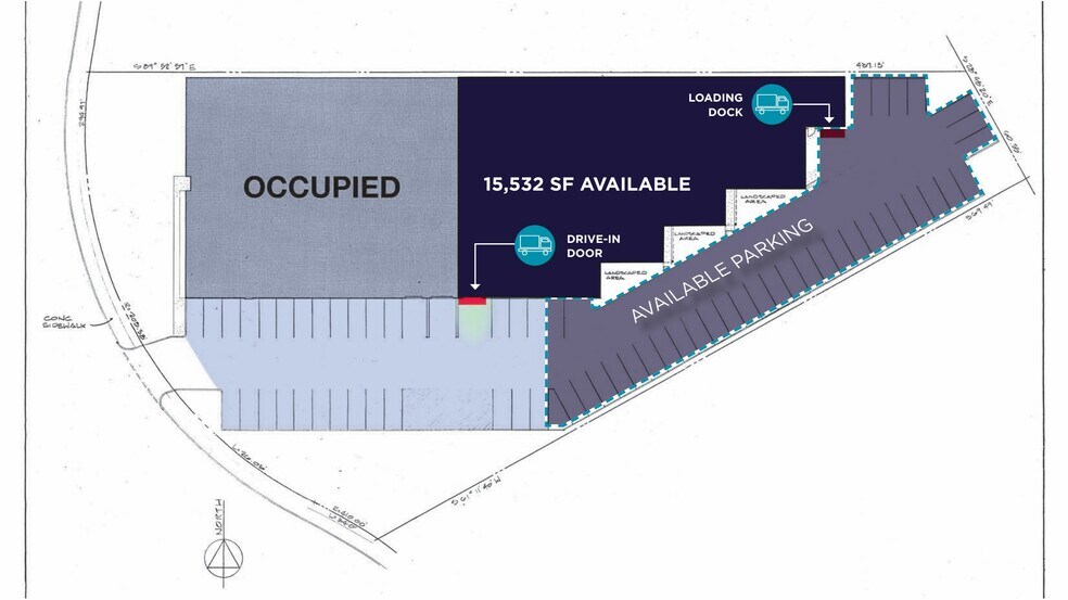 35 W Jefryn Blvd, Deer Park, NY à louer - Plan de site - Image 3 de 6