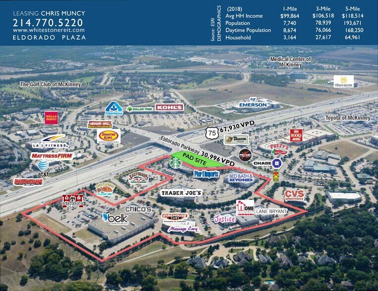 Eldorado Parkway & US 75, McKinney, TX à louer - Photo du bâtiment - Image 3 de 3