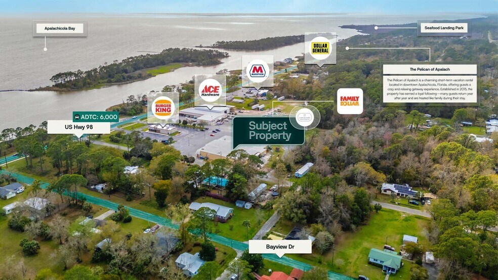 425 US Highway 98, Apalachicola, FL à vendre - Photo du bâtiment - Image 2 de 2