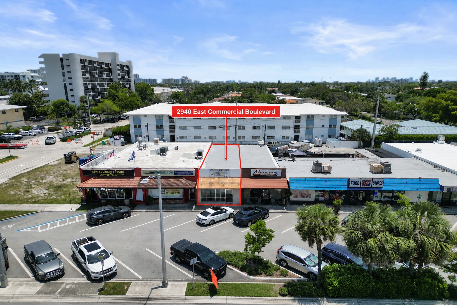 2920-2940 E Commercial Blvd, Fort Lauderdale, FL à louer Photo du bâtiment- Image 1 de 15