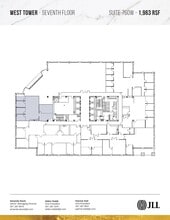 7501 Wisconsin Ave, Bethesda, MD à louer Plan d’étage- Image 2 de 2