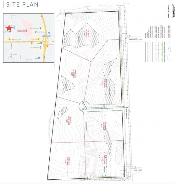 Cheyenne Ave, Grafton, WI à vendre - Plan de site - Image 2 de 2