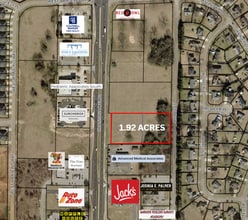 1280 S Houston Lake Rd, Warner Robins, GA - Aérien  Vue de la carte - Image1