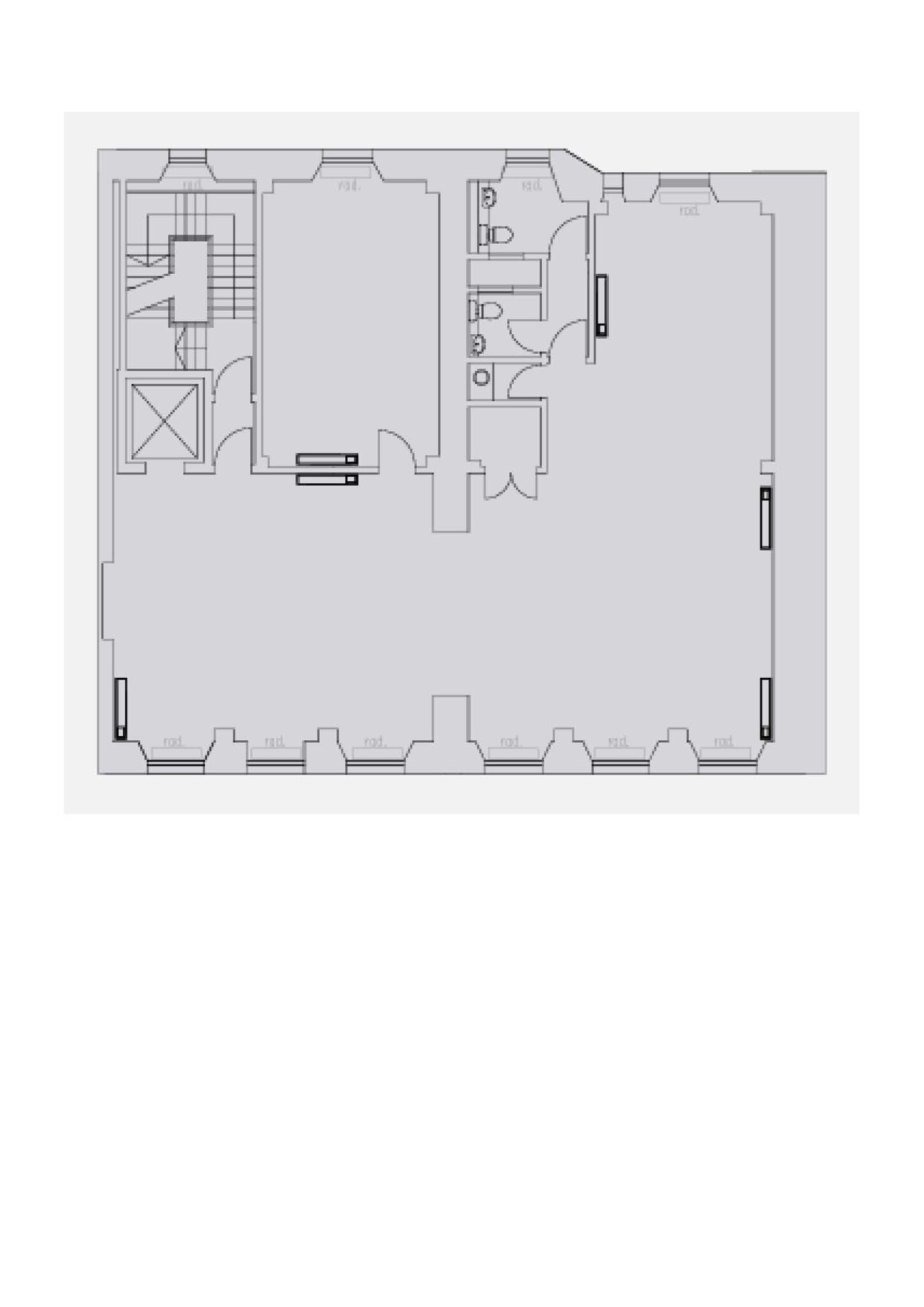 3-5 Melville St, Edinburgh à louer Plan d’étage- Image 1 de 1