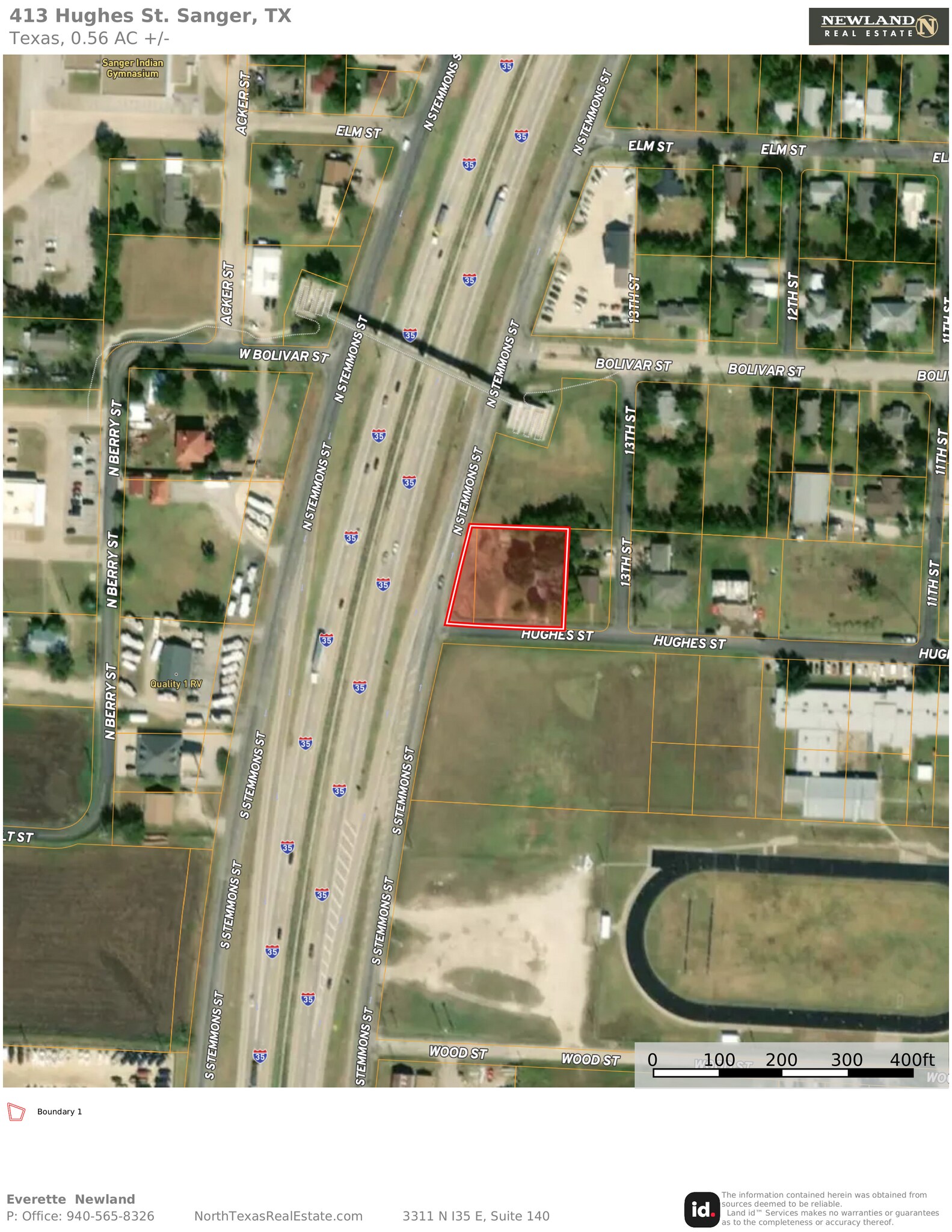 413 Hughes St, Sanger, TX for sale Primary Photo- Image 1 of 6