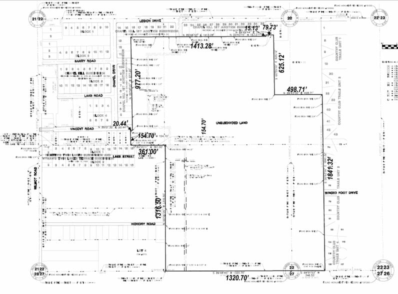 908 Vincent Rd, Twin Lakes, WI à vendre - Plan cadastral - Image 3 de 3